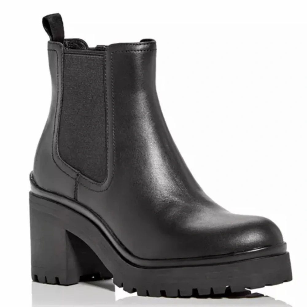 Jeffrey Campbell |  Escob Platform Block Heel Chelsea Boots, Size 9.5, NWT
